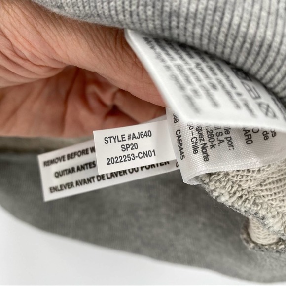 NEW J. Crew Garment Dyed V-Neck Hoodie Sweatshirt - Picture 11 of 13